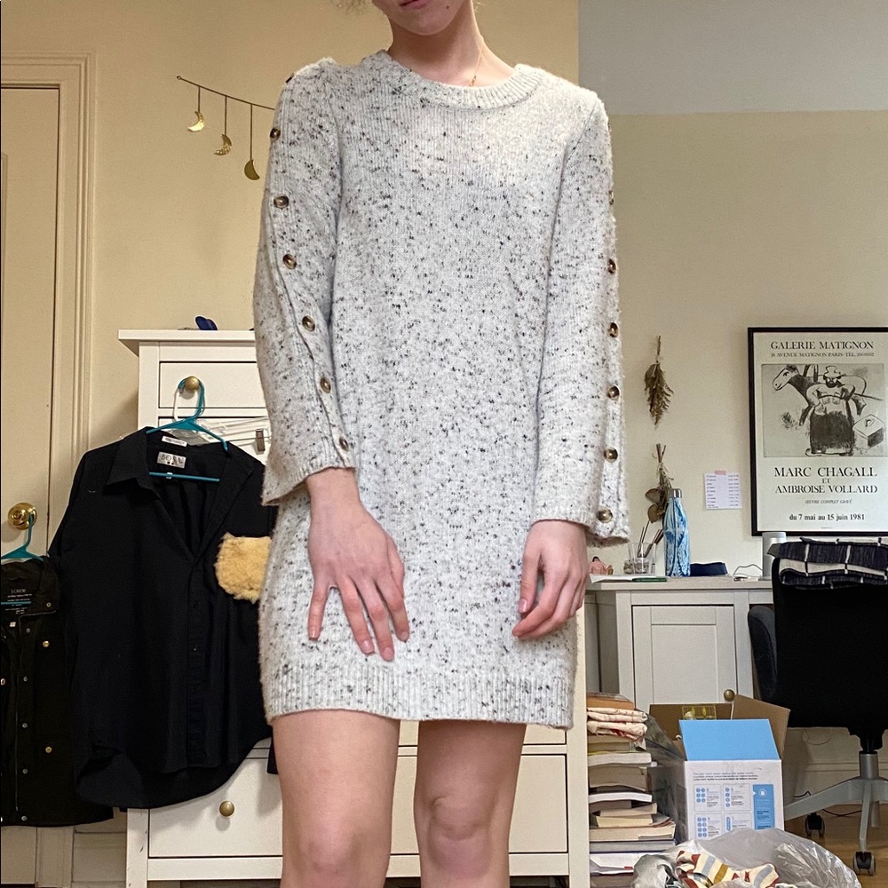 Madewell Heathered Sweater Dress Sz. X-Small